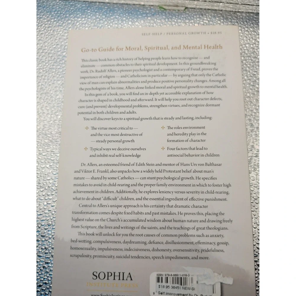 Self‎ Improvement, Dr. Rudolf Allers, 9798889110163